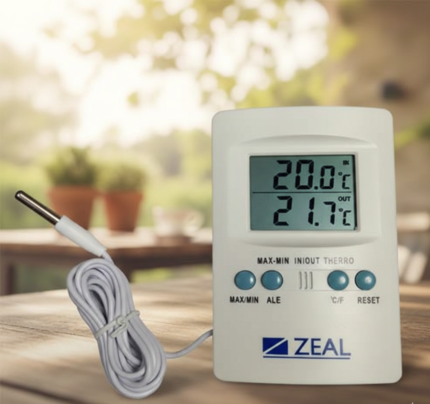 Zeal Temperature and Humidity Digital Hygrometer PH1000/P1000