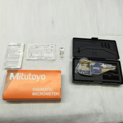 Mitutoyo Digital Micrometer, 0 to 25mm